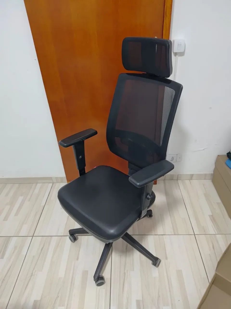 Cadeira Escritorio com Rodas Presidente Plaxmetal - Foto 3