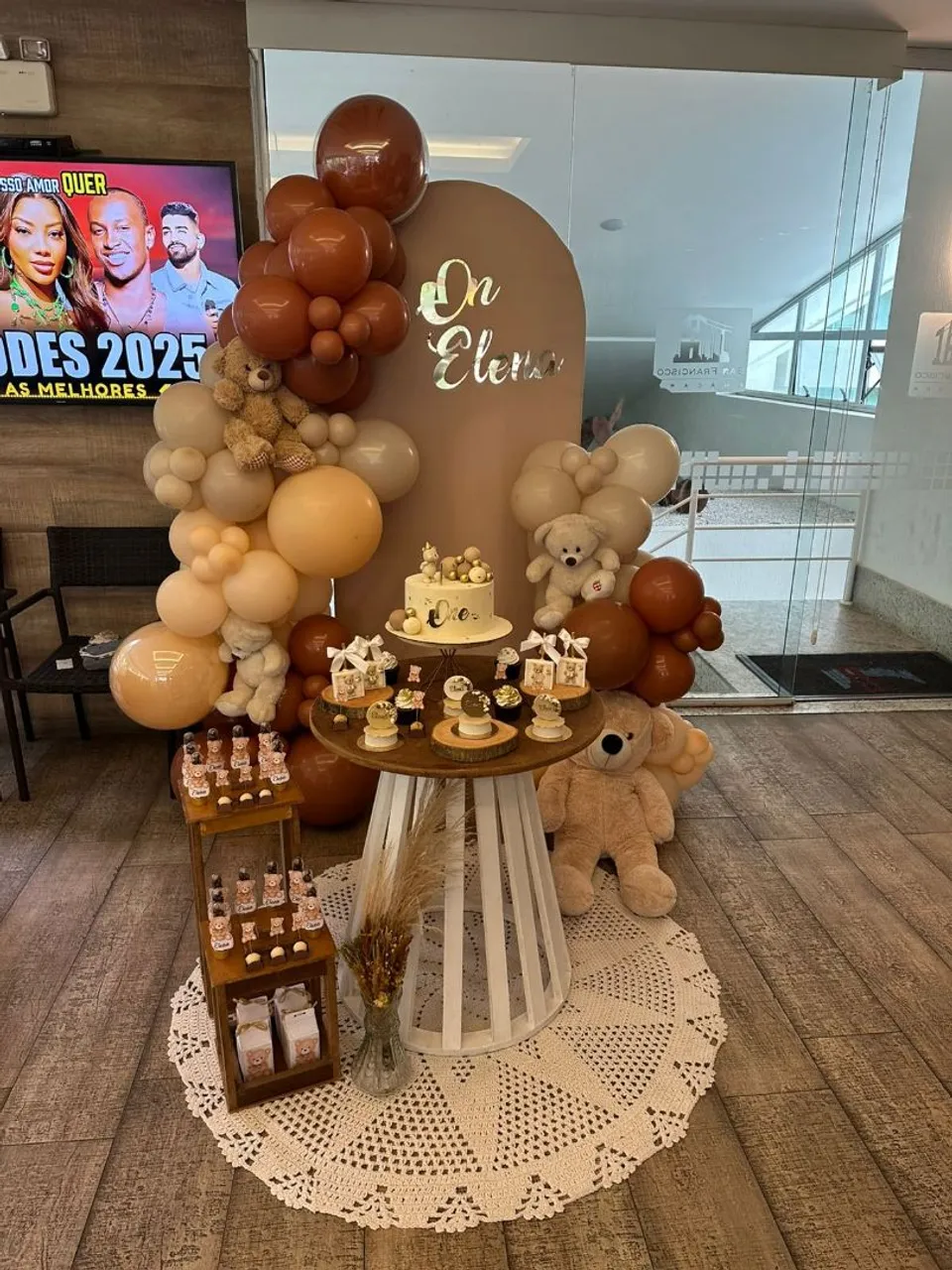 Decoração de Festa Infantil - Tema Urso