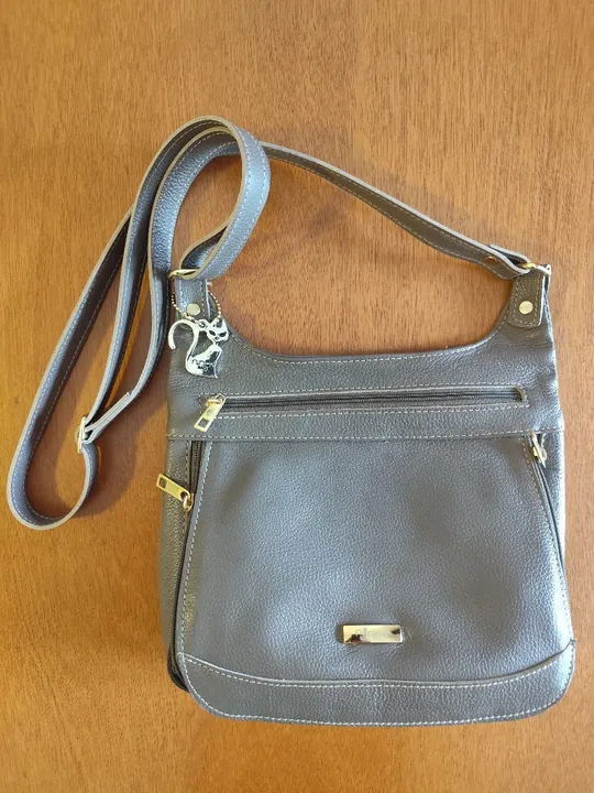 Bolsa Nina's Bag - Couro Legítimo - Como Nova