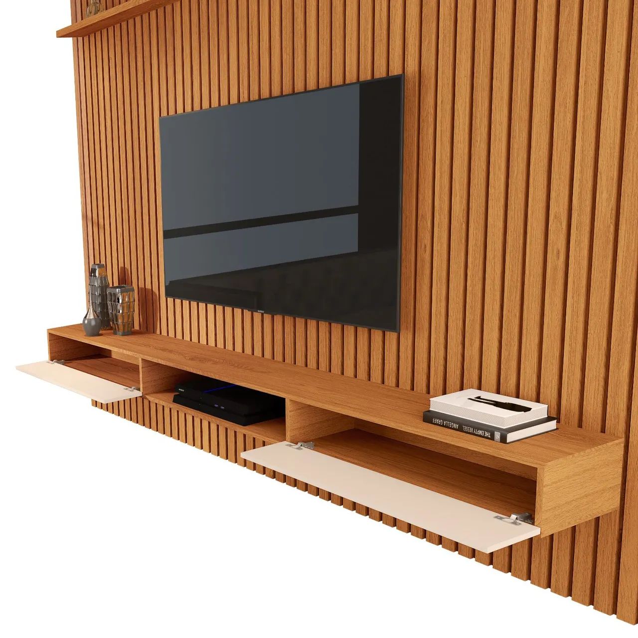 Painel ripado+ rack - Foto 4