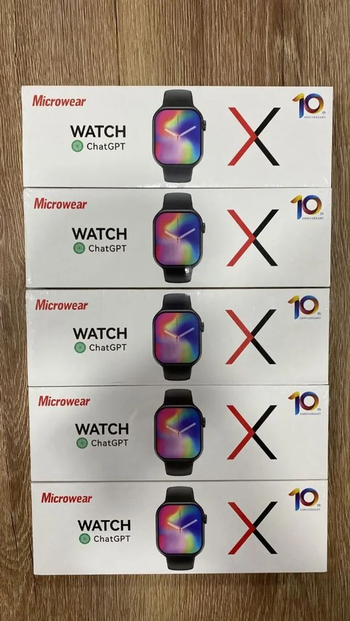 Smartwatch Microwear X - ChatGPT Lançamento 