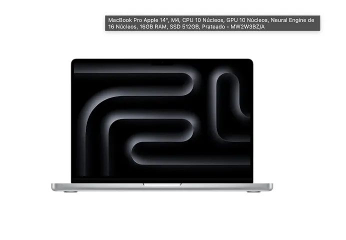 Apple Macbook Pro Apple 14" Polegadas 16GB RAM 512GB - Produto Novo Lacrado - Loja Icaraí