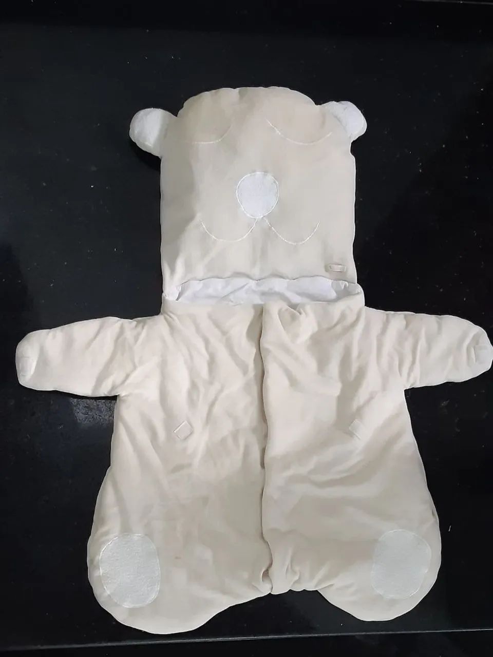 Saco para dormir para bebê - ursinho  - Foto 4