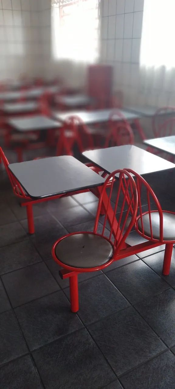 Conjunto de mesas e cadeiras para restaurante - Foto 5