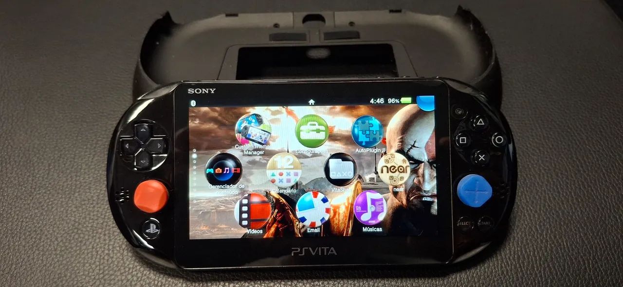 PsVita Slim desbloqueado PCH 2016 impecável  - Foto 6