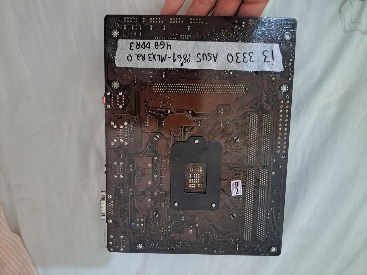 Kit placa mãe i5 3330 4gb DDR3 ENVIO OLX - Foto 3