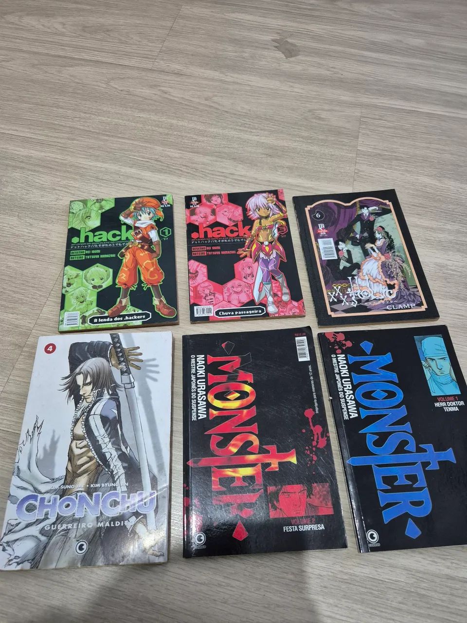 Mangás - .hack, Monster, Chonchu, xxxHolic
