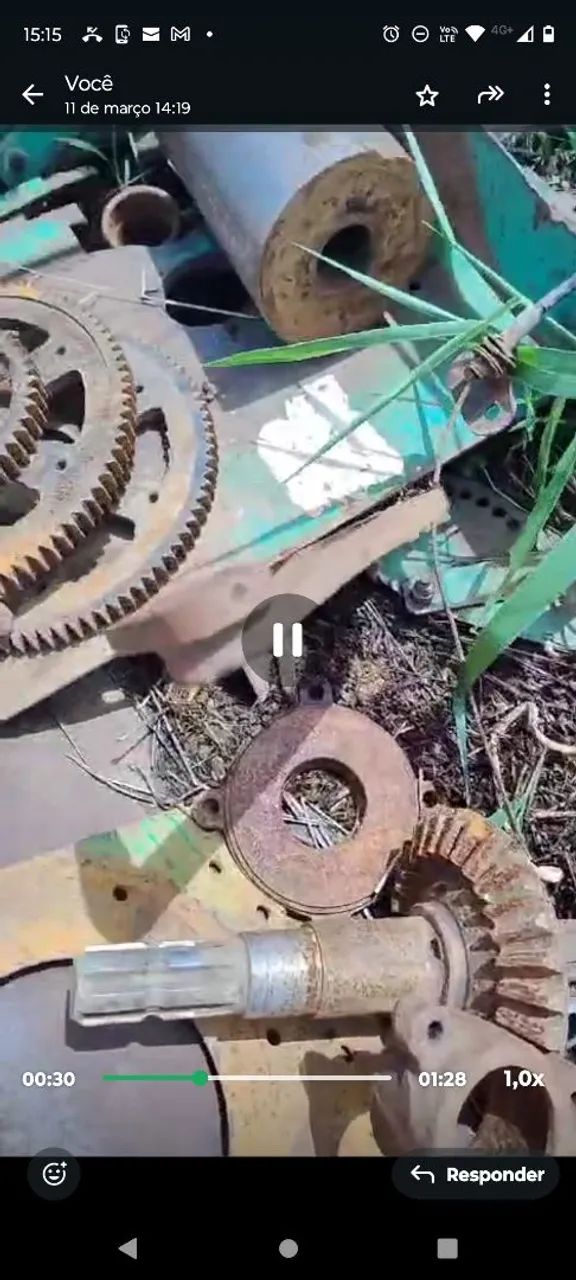 Peças de ensiladeira Usadas JF Nogueira Cremasco Jumil - Foto 3