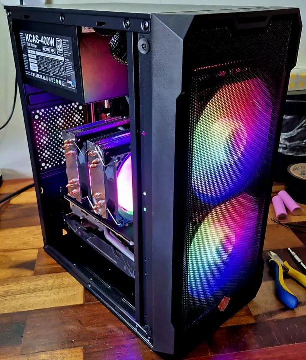 Pc Gamer Xeon Rx 580 8gb (leia a descrição)