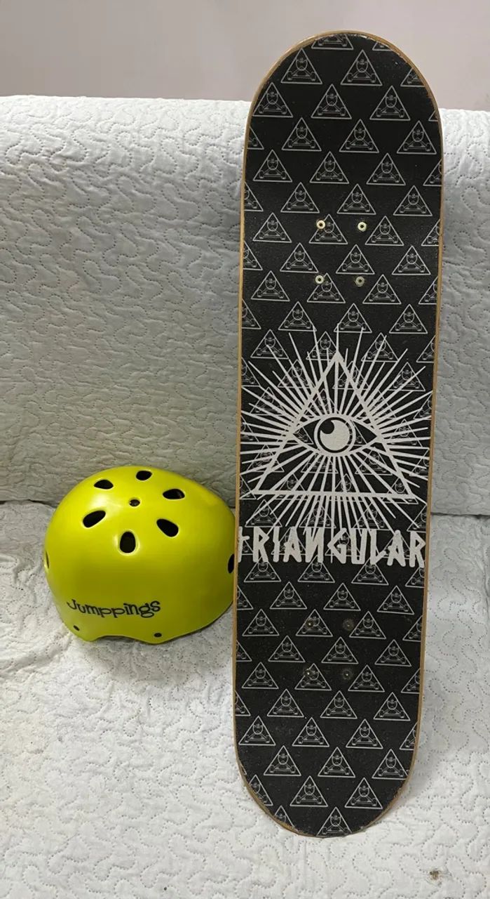 Skate Completo - praticamente sem uso - Foto 2