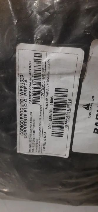 Corrente de pvc grande 50 mts  - Foto 3