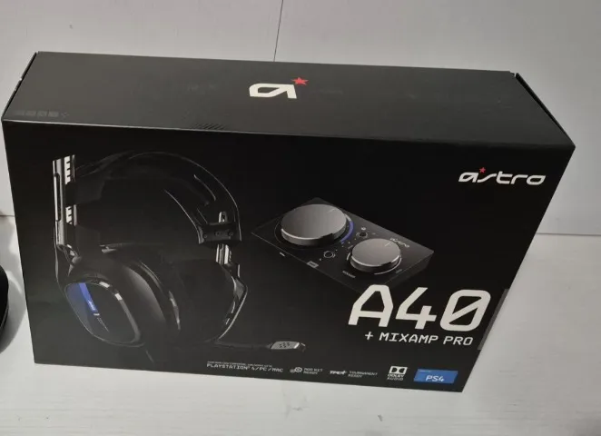 Headset Gamer Logitech Astro A40 + Mixamp Pro Tr