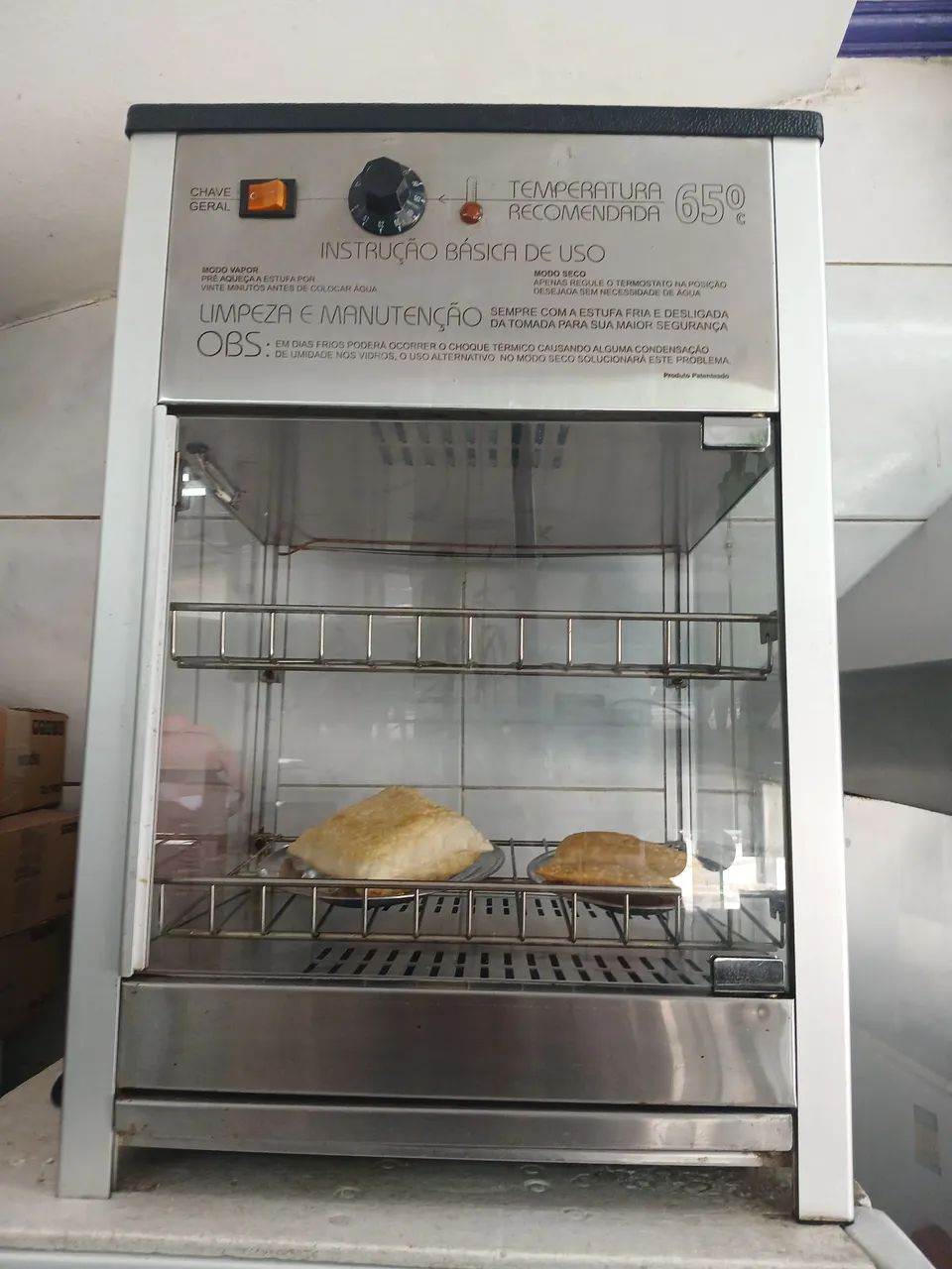 Estufa para Salgados - 65°C - Usada - Foto 2