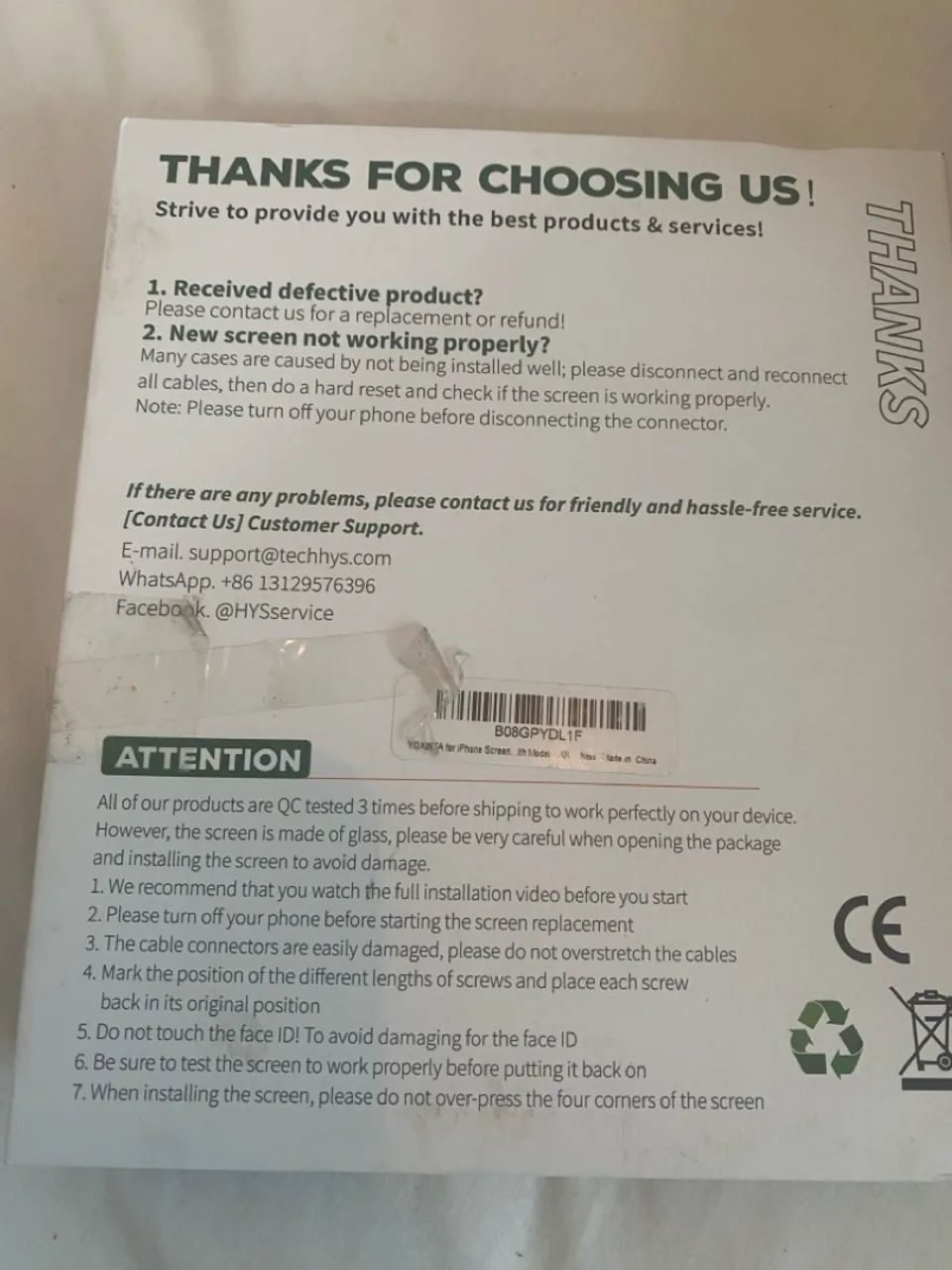 Tela de iPhone Nova XR original USA  - Foto 4