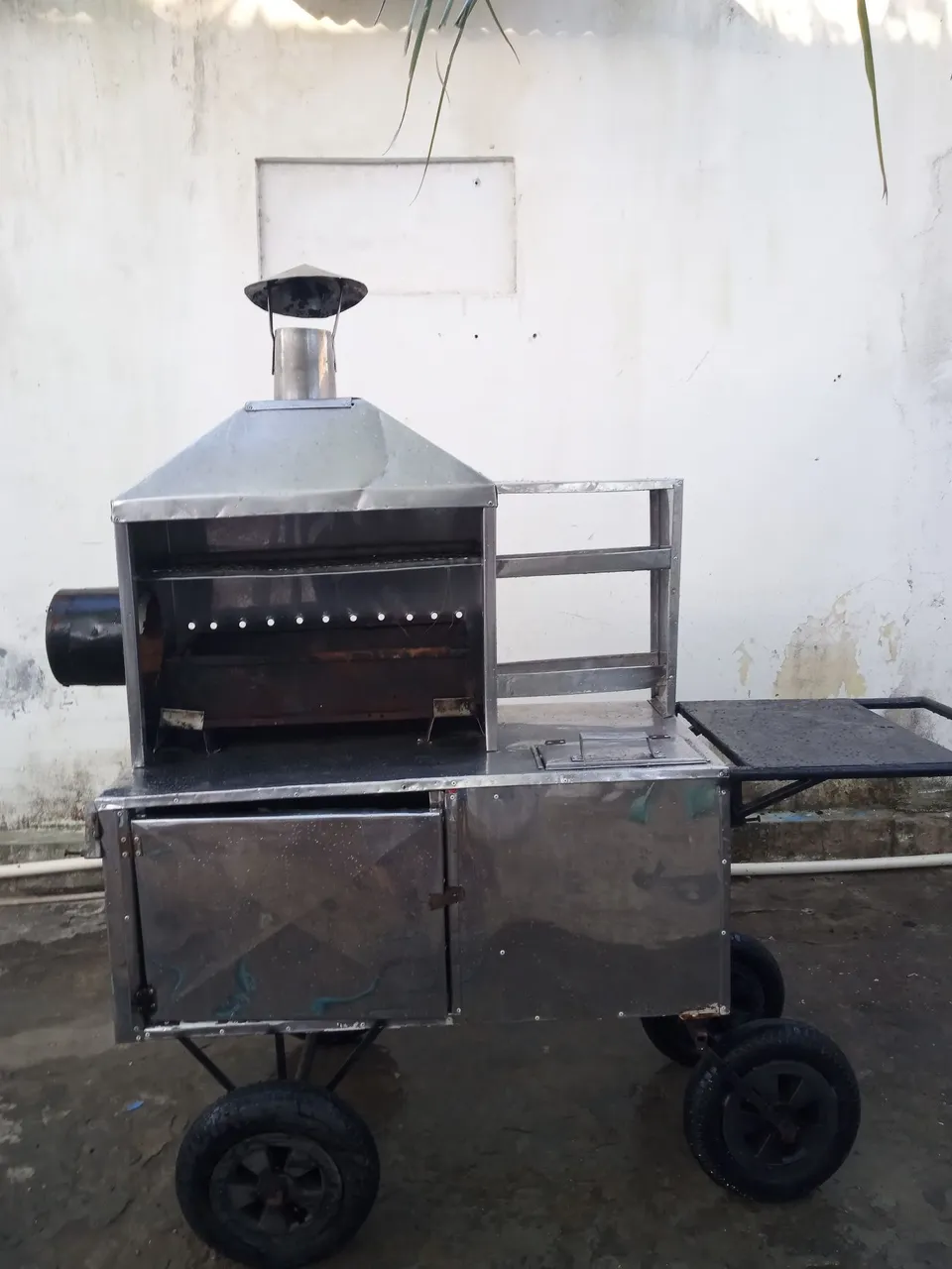 carinho de espetinho pra vender rápido aceito trocas