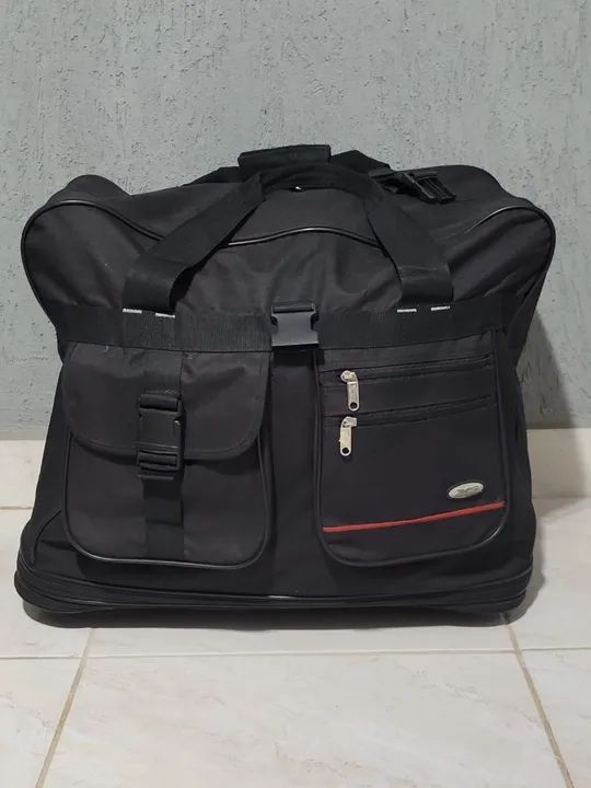 Bolsa/Mala Grande de Viagem  Espansível e Dobrável - Foto 4