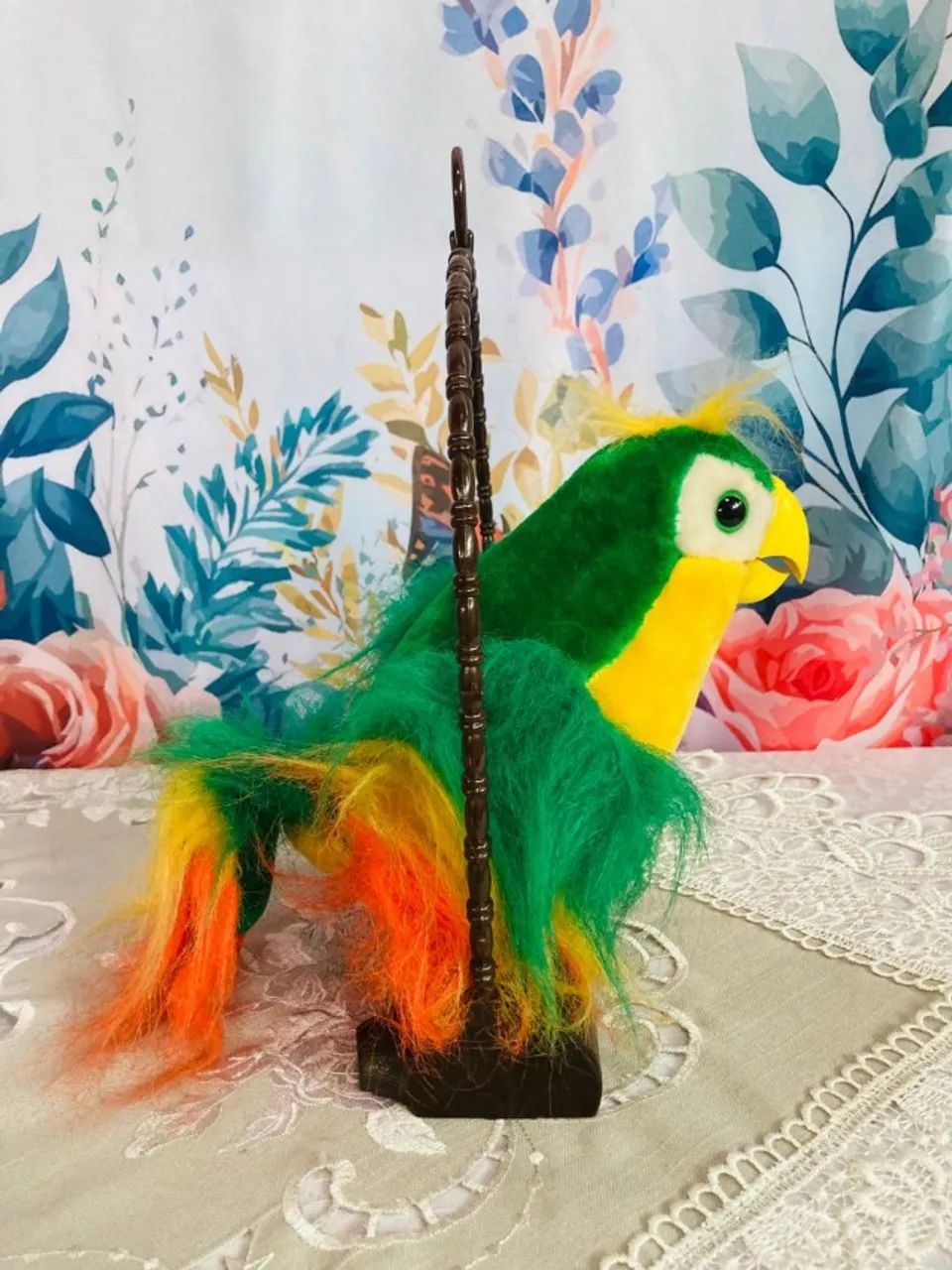 Talking Parrot Plush (Papagaio que repete todas as suas palavras) - Foto 4
