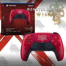 Controlador Playstation 5 Dualsense Monster Hunter Wilds Red
