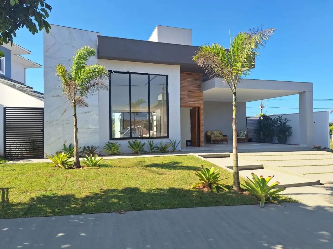 Casa Plana para Venda em Rio das Ostras, Alphaville, 3 dormitórios, 2 suítes, 4 banheiros, - Foto 5