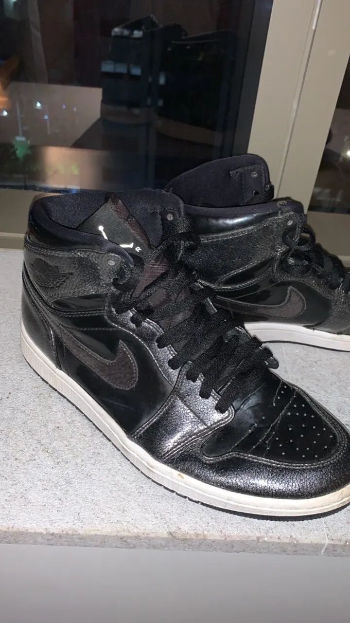 Nike Air Jordan 1 Black Patent Anti-Gravity
