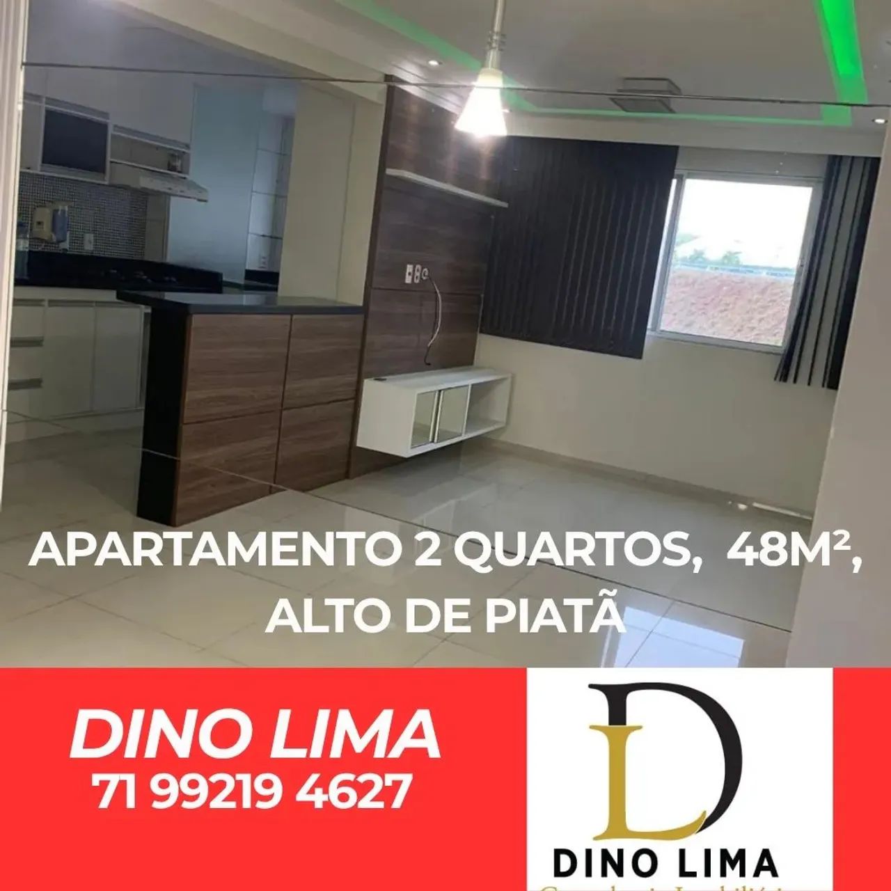 APARTAMENTO 2 QUARTOS, 48M², ALTO DE PIATÃ EM PIATÃ SALVADOR BAHIA