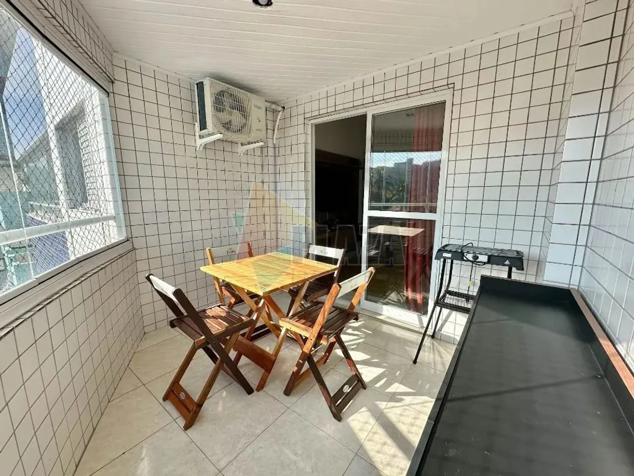 Imóvel para aluguel com 90 metros quadrados com 2 quartos em Canto do Forte - Praia Grande