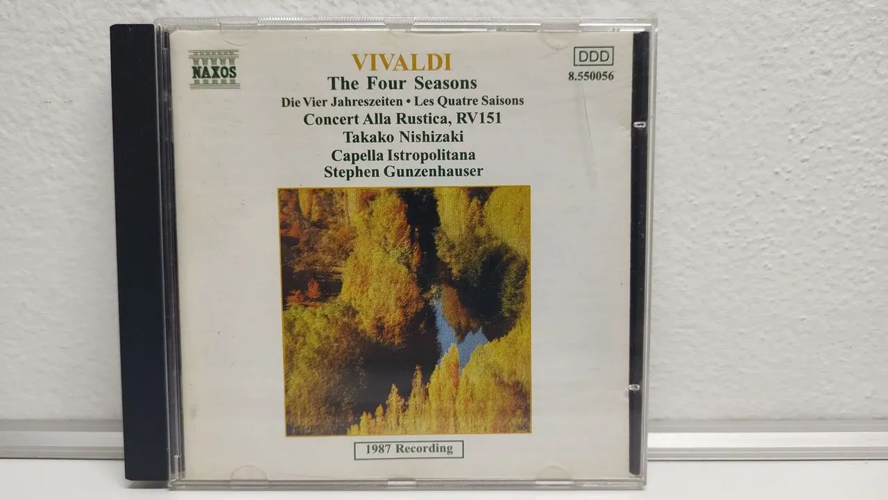 CD Vivaldi - As Quatro Estações - Naxos