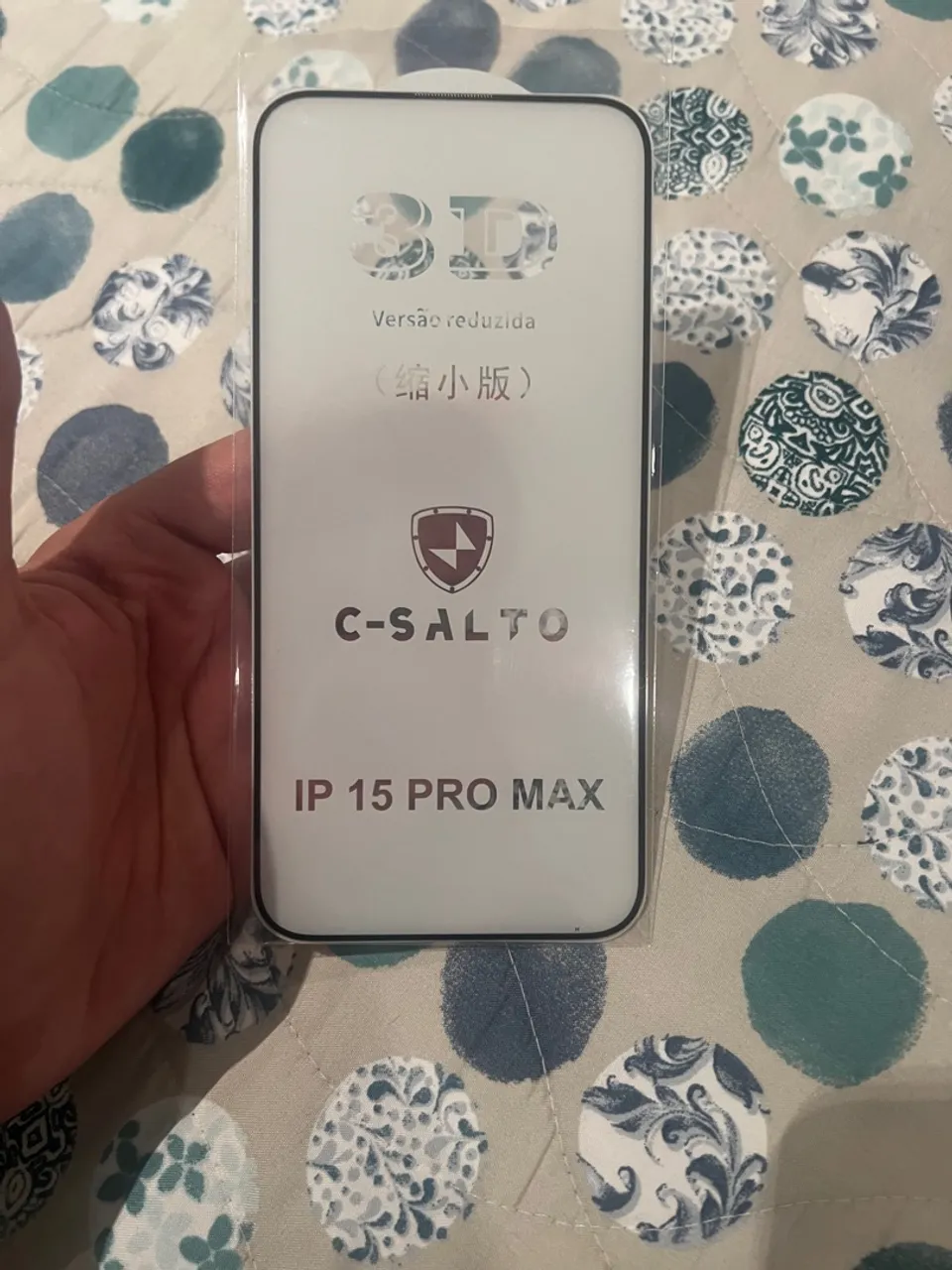 Película 3D C-SALTO IP 15 Pro Max
