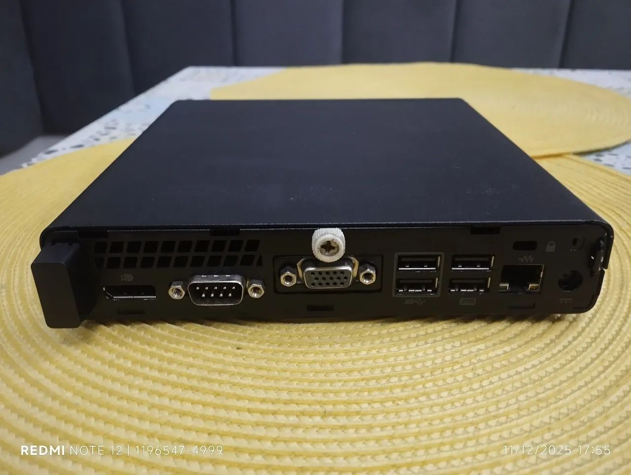 Mini pc hp prodesk i3 de 7 geração.64842073863810122