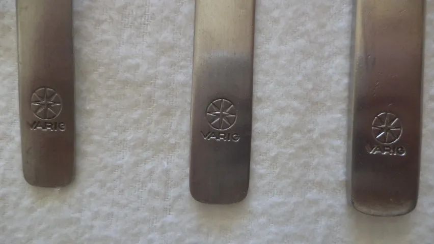 Conjunto de Talheres Hercules com timbre da VARIG - Foto 2