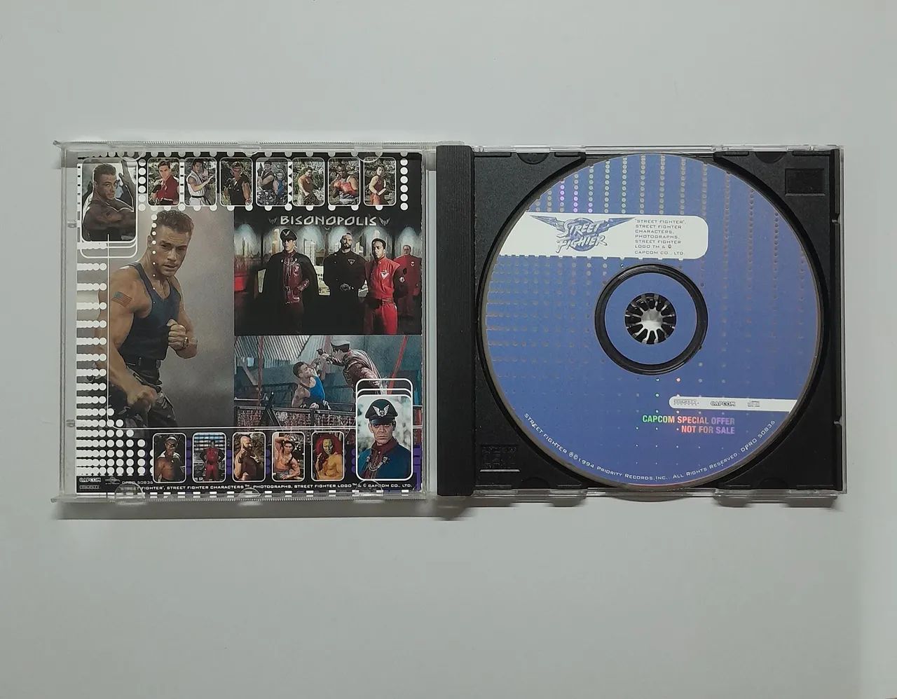 CD Street Fighter Soundtrack (1994) - Foto 3
