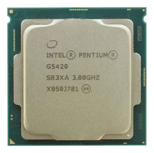 Processador Intel Pentium Gold G5420 BX80684G5420 de 2 núcleos e 3.8GHz de frequência com 