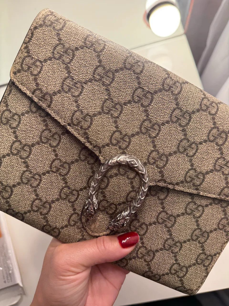 Gucci Dionysus wallet on chain 