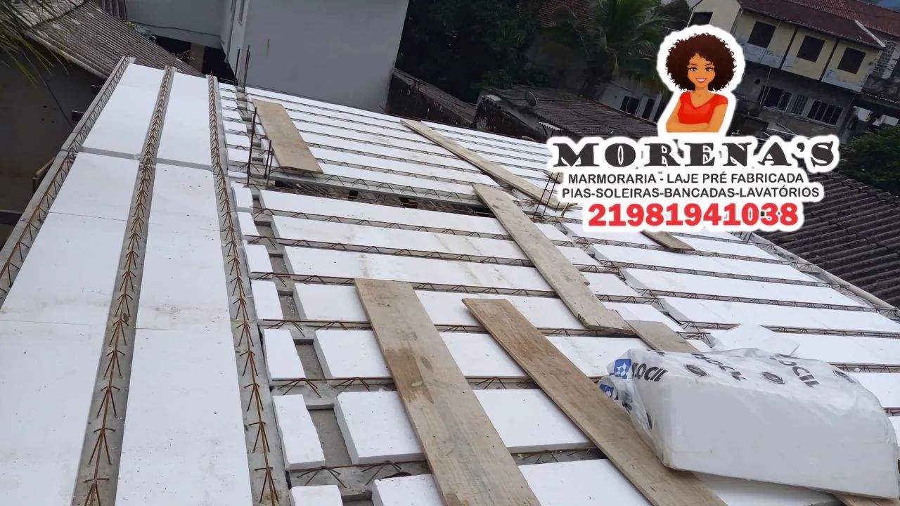 Laje pré fabricada com ótimo custo-benefício