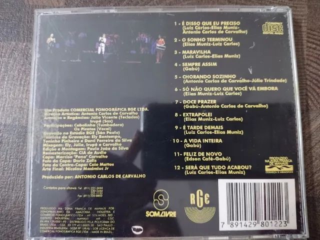 Kit 2 Cds Raça Negra - Não Posso Aceitar  É Disso Que Preciso (Usado)  - Foto 5