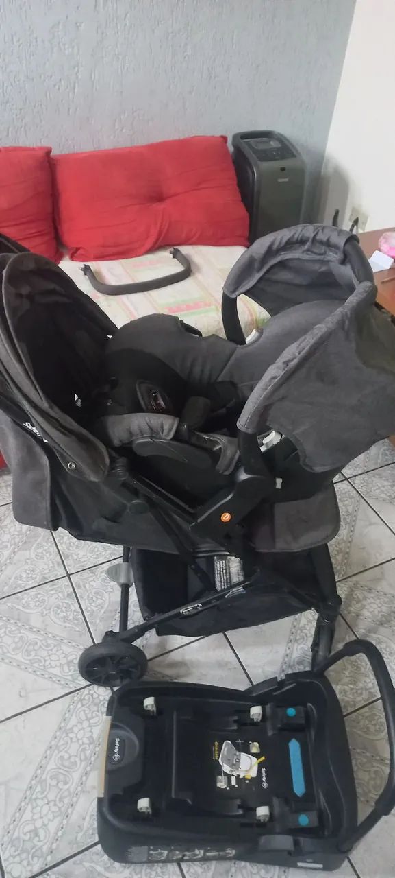 Carrinho de Bebê Safety 1st + Bebê Conforto - Foto 6