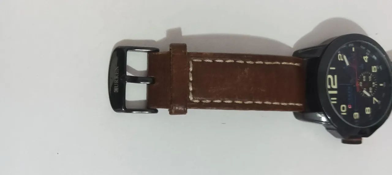 Relógio Curren Masculino com Pulseira de Couro - Foto 4