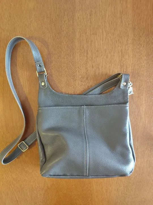 Bolsa Nina's Bag - Couro Legítimo - Como Nova - Foto 2