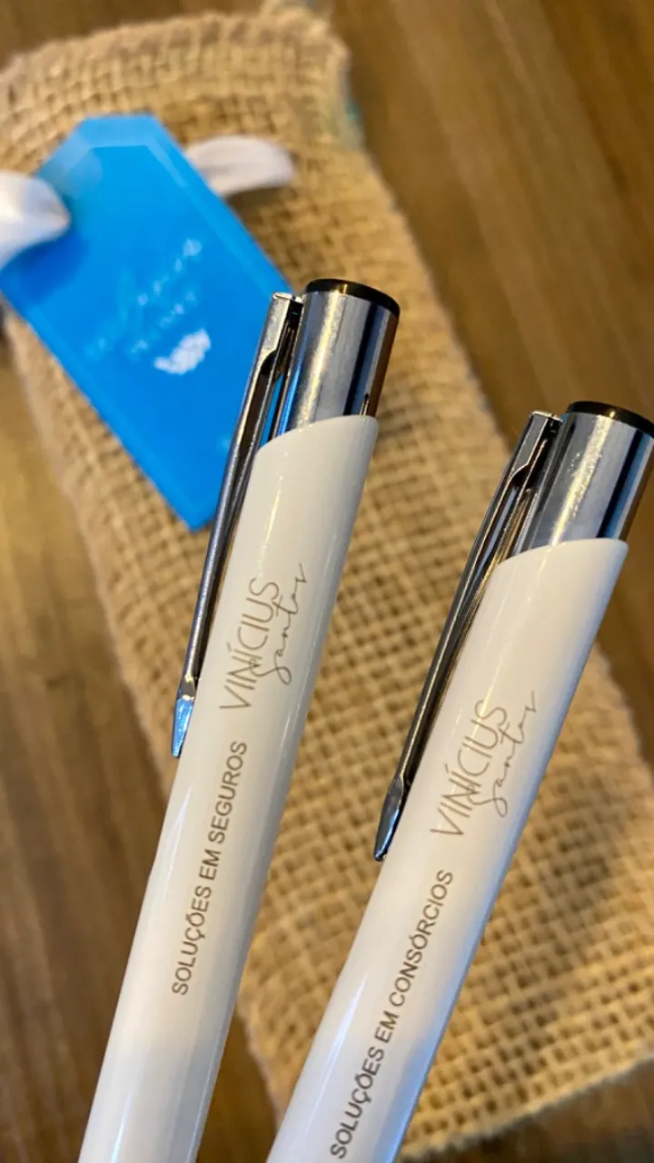 Caneta Personalizada à Laser