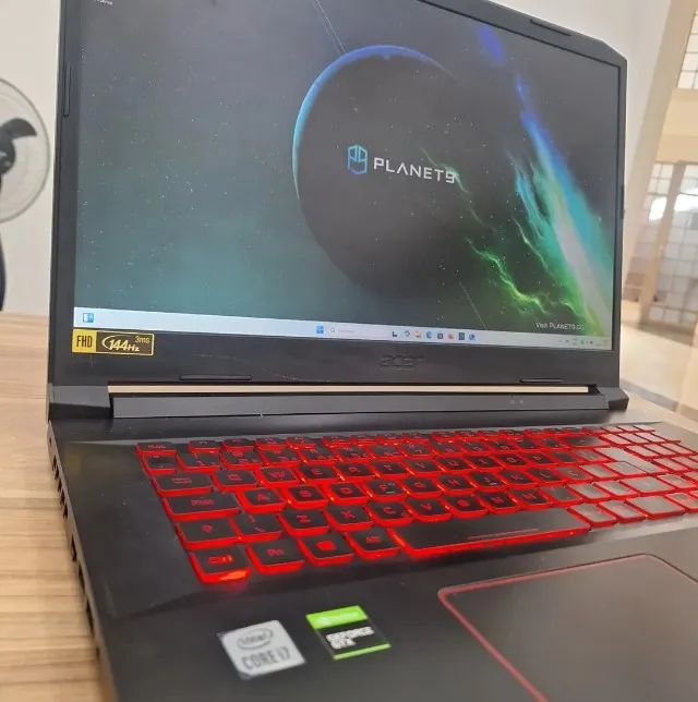 Acer Nitro 5 Gamer - i7 10ª Geração | 16GB RAM | GTX 1650 4GB | SSD + HD | Tela 144Hz 3ms