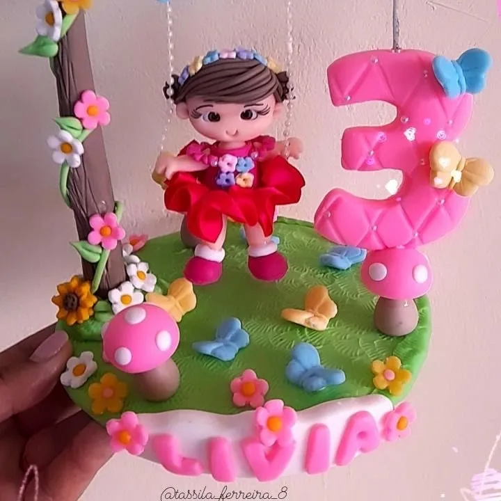 Topo de Bolo de Biscuit