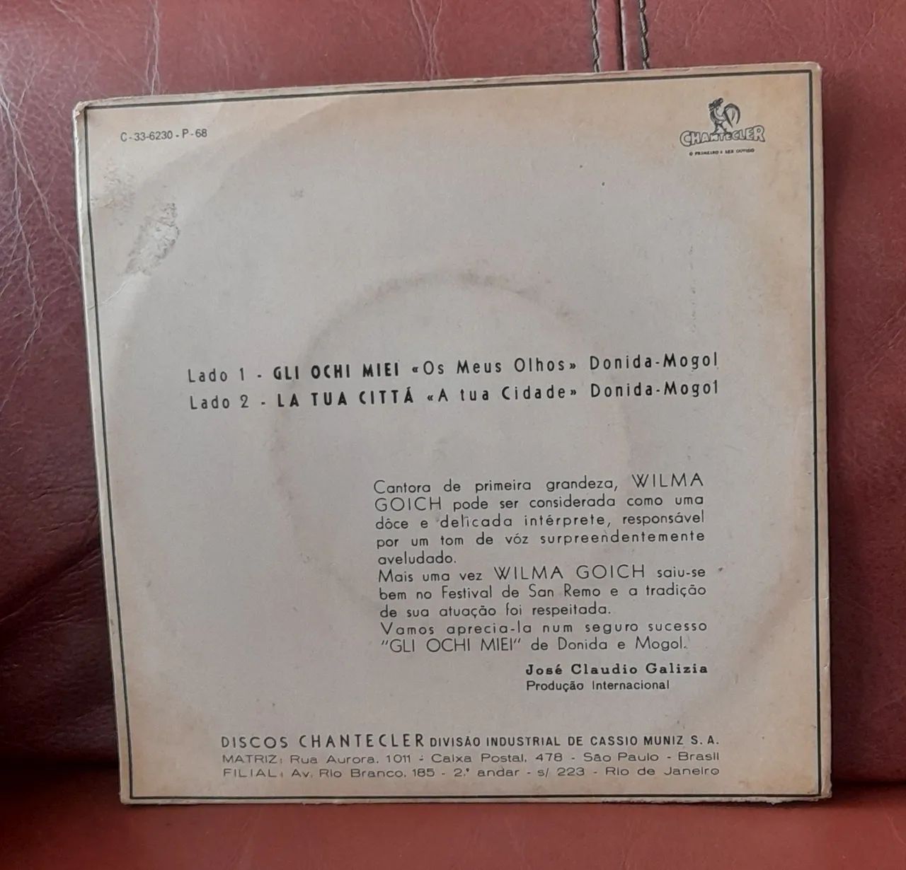 Vinil compacto - Foto 3