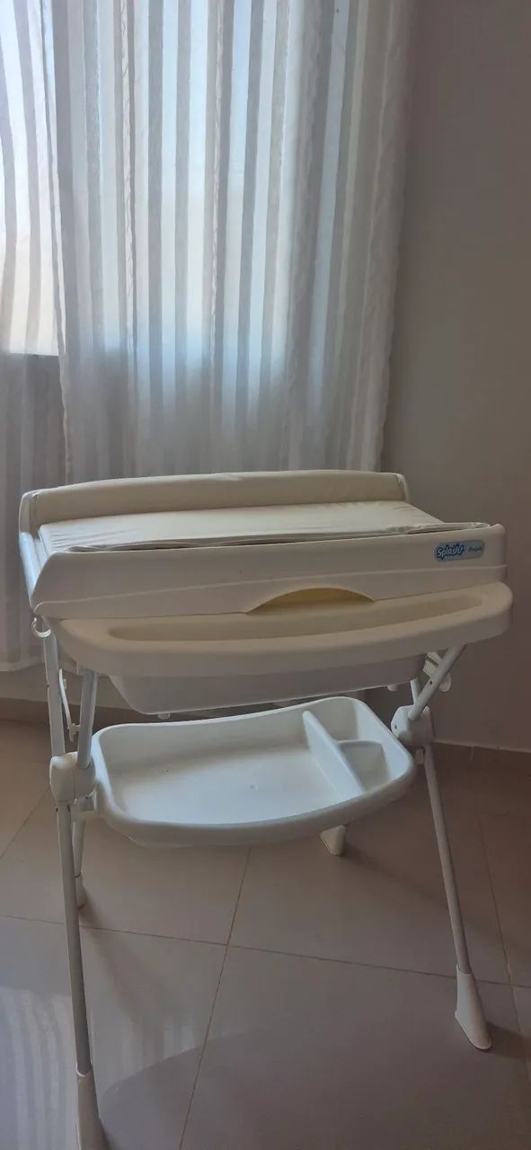 Banheira com trocador 