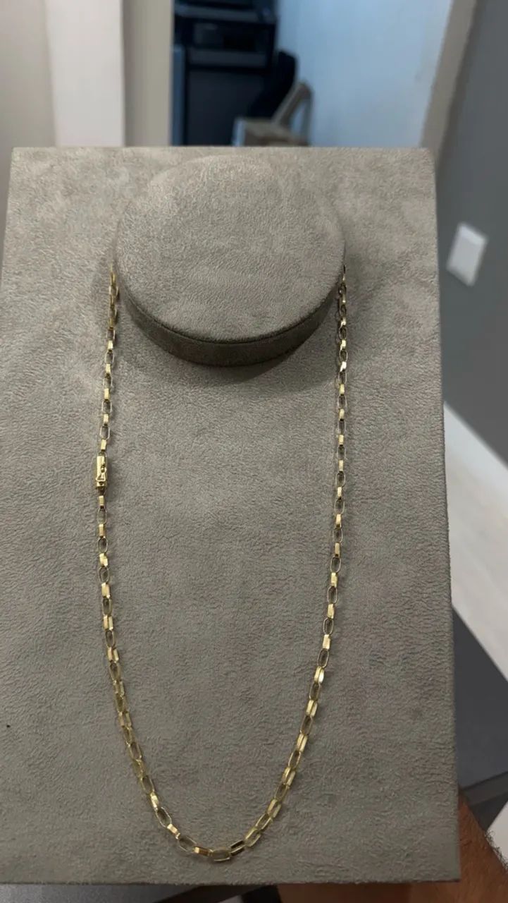 corrente de ouro 18k nova sem uso  - Foto 3