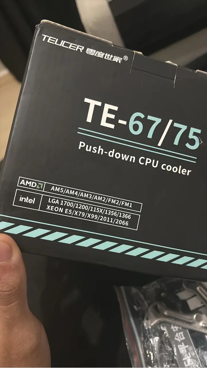 Cpu cooler teucer 8 heatpipe novo  - Foto 3