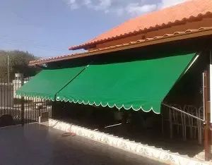 Toldo de varanda.
