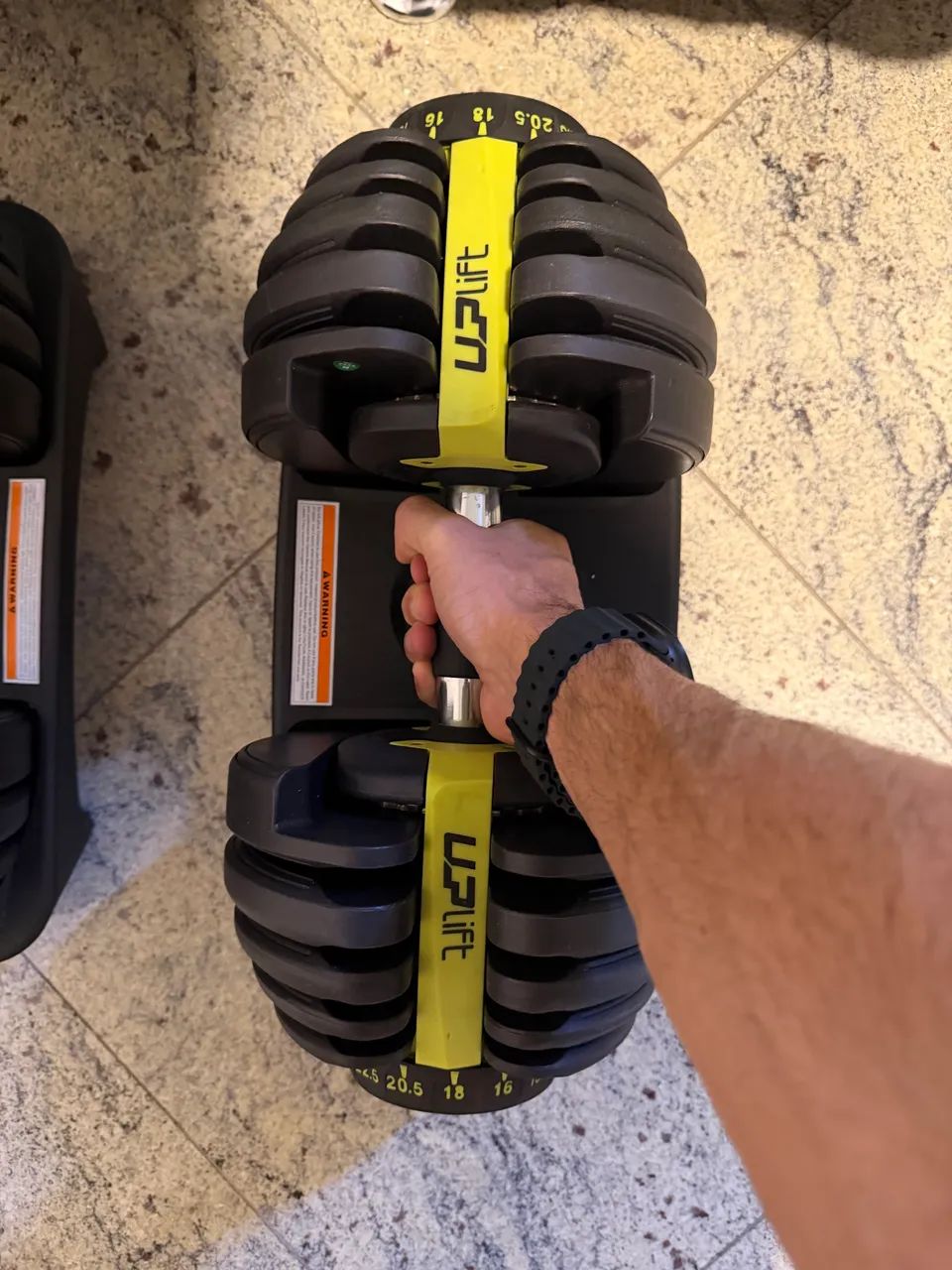 Par Halter Ajustável UPLIFT 24kg - Foto 3