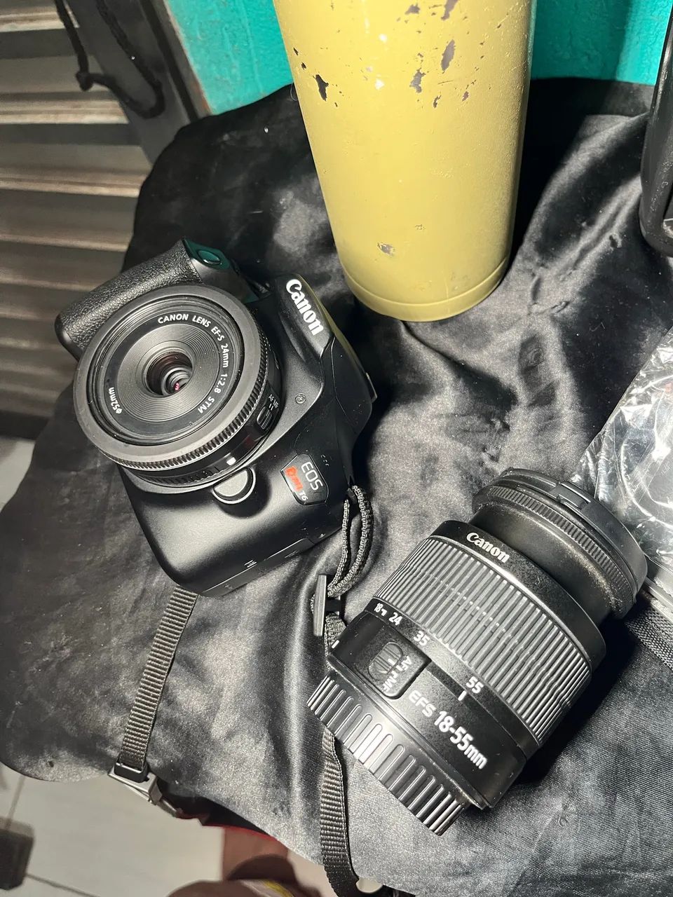 Cânon T6 + 2 lentes 