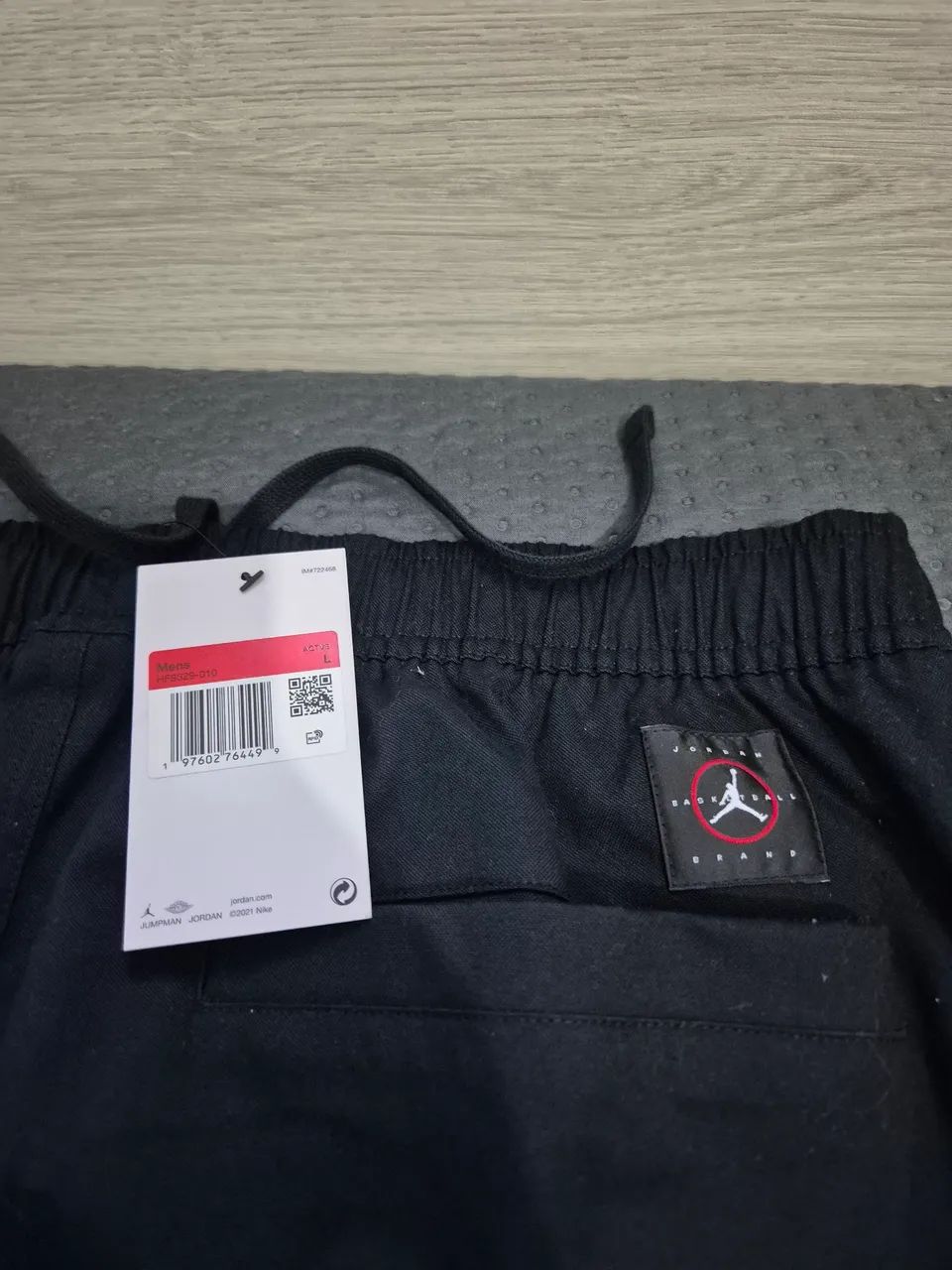 Calça Jordan Essentials Woven Masculina G - Foto 3
