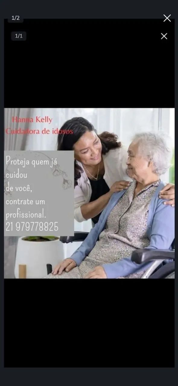 Cuidadora de idosos 